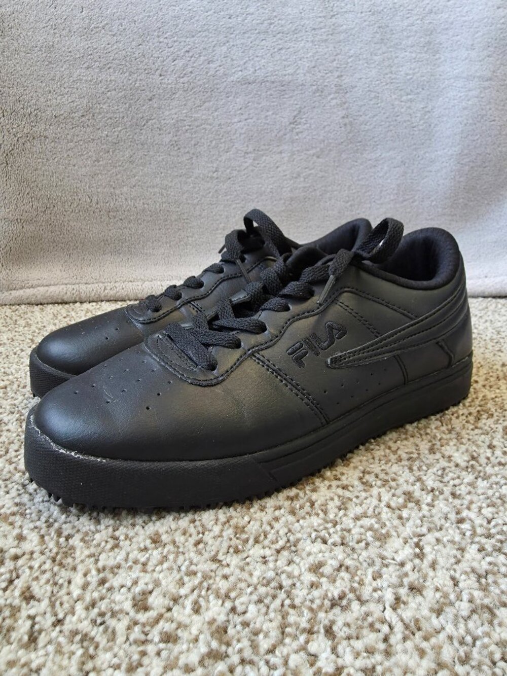 Black Low Top Server Sneakers